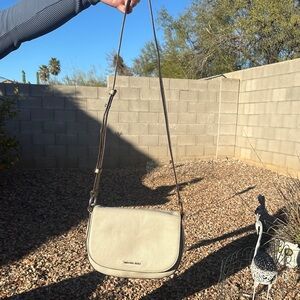 Michael Kors Light Tan Crossbody Bag